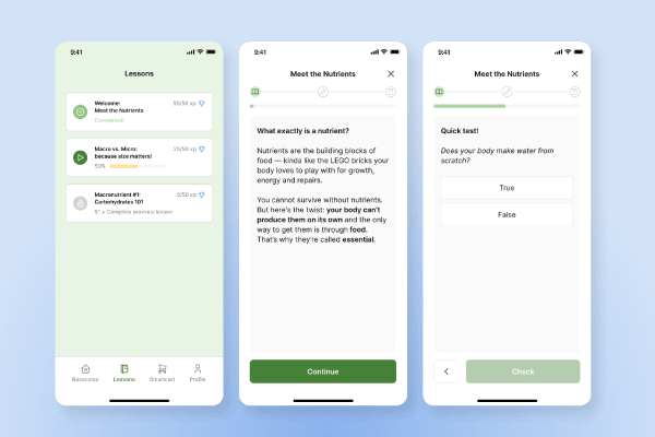 Science-based content prototype
